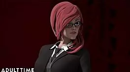 Adult time hentai school features hot teacher and teen 18+ students in anime cartoon fucking