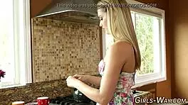 hey blonde lezzie, wanna eat my pussy tonight or what?