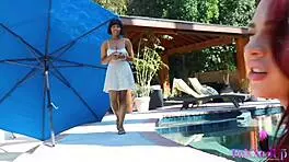 Jenna Foxx and Abigail Mac finger each other to orgasm.