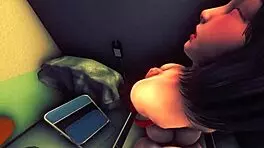 pov i fuck the horny teen 18+ nurse standing in the hospital. big cock action all the way.