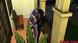 Goku's cap 2: Maestro Roshi's harem goes wild with sex, trios, and orgies, aiming for anal finishes, but something goes wrong