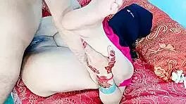 Wow, I fucked an Indian fairy in hijab taking my cock deep in her tight pussy!