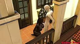 Goku's cap 2: Maestro Roshi's harem goes wild with sex, trios, and orgies, aiming for anal finishes, but something goes wrong