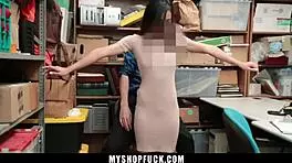 Oiled teen babe seduces with rough massage leading to intense fucking