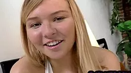 Teen 18+ exclaims ride and deepthroat my cock with small boobies!