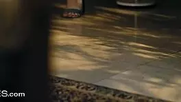 Teen Tiffany Tatum touches skinny blonde girlfriend’s ass with her mouth and legs