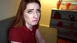 Insecure Brace Faced Step Sister Asking Step Brother For Help