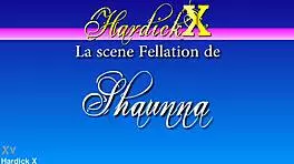 Shauna Sucks Black Cock Deeply In Shop Blowjob Session