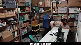 Teen suspect gets detained and taken to the backroom for a strip search