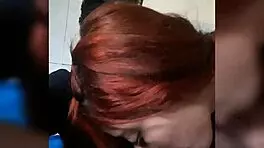 At 18, this Colombian college girl expertly sucks a monster cock.