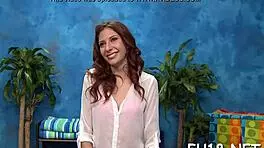 Watch these cute girls get a surprise blowjob from their massage therapist?