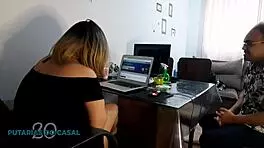 Vivi Guedez makes her husband a cuckold with oral