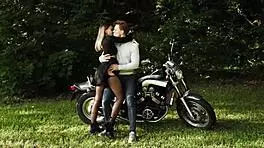 Fucking Outdoors With Stranger On Motorbike