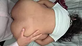 college girl bent over in office uniform