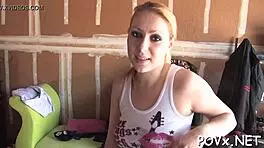 Tight Hole Craves Hard Cock Nailing in Rough POV Action