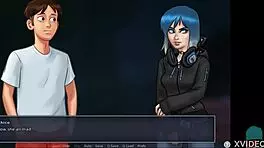 summertime saga episode with sexy super hero