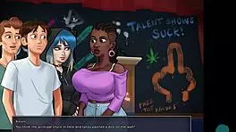 summertime saga episode with sexy super hero