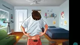 summertime saga episode with sexy super hero