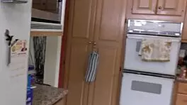 naughty teen 18+ie eats stepbros jizz after his food