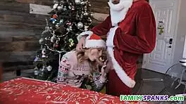 Fam Orgy In Dirty Christmas With Riding And Sucking