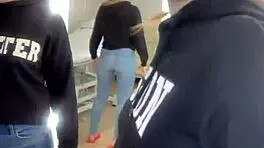 Two hot Russian hotties indulge in front of the camera, look at those juicy tits