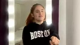 Two hot Russian hotties indulge in front of the camera, look at those juicy tits