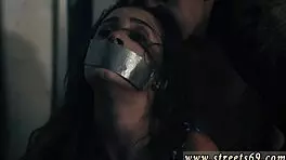 housewife teen is bound and dominated in bondage sex 😱