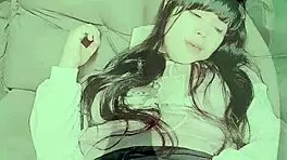 curious teen 18+ masturbating with bunny toy