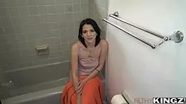 Riley Jean caught by stepbro being too horny