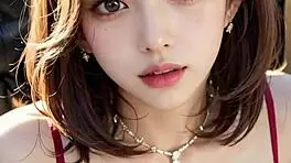 Realistic Asian AI Model Compilation of 3D Girls