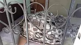 Wow, the neighbor invited me over to see her naked and fuck while her husband shops.