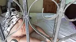 Wow, the neighbor invited me over to see her naked and fuck while her husband shops.