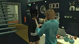 Sims 4 gym flex nutt part 1 - happy birthday lily