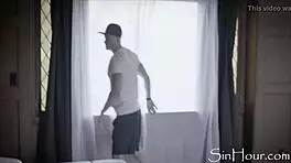 Naive stepsis gives blowjob to manipulative stepbro