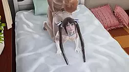 danmachi hestia blowjob pov titjob and doggystyle full video