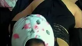 Watch me give my brother a huge blowjob on webcam? He's loving it!