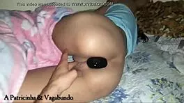 Got home and found her in the room with a plug in her ass, ready for anal fun! 😏