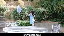 Sexysmall 18+ - Busty and Petite Teen Enjoys Intense Session