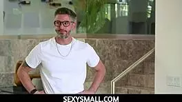 Sexysmall - peek-a-boo with my petite girlfriend Mina Luxx fucking her pussy.