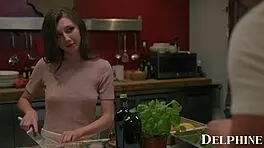 Maya Woulfe gets fucked by two big cocks!