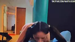 I caught her recording and fucked her hard