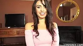 Ginger teen seduces stepfather with handjob