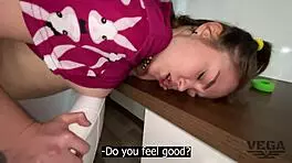 beautiful blonde teen gets massage then fucked hard