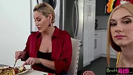 bratty sis starts fucking you