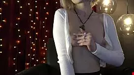 hot blondie teen blair williams gets punished by perv guard 😈