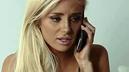 les teen sucks strapon and eats pussy so good