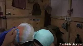 Arab Teen Masturbates For The First Time In Military Operation!