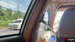 Risky Encounter In Taxi
