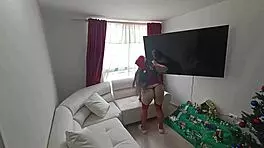 Latina mother-in-law in lingerie gets fucked by stepson in New York.