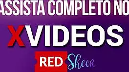 Two Girls Show Off in Sheer Red